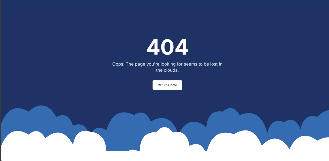 Error 404 Page preview