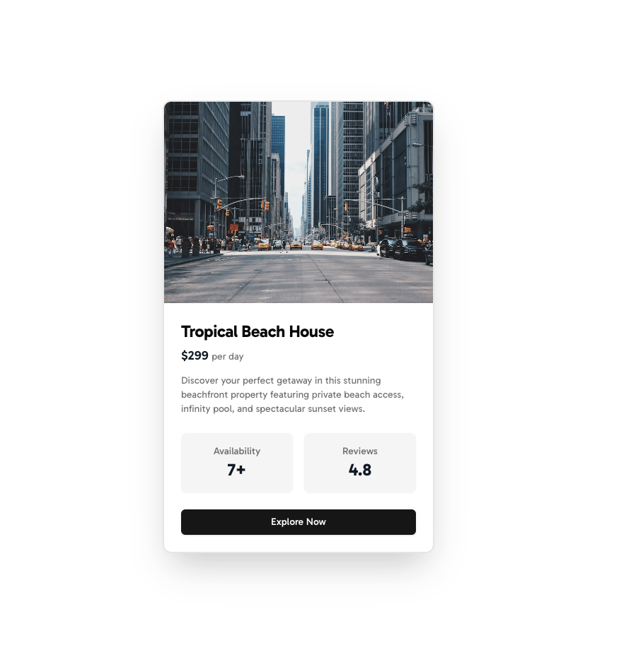 ListingCard preview