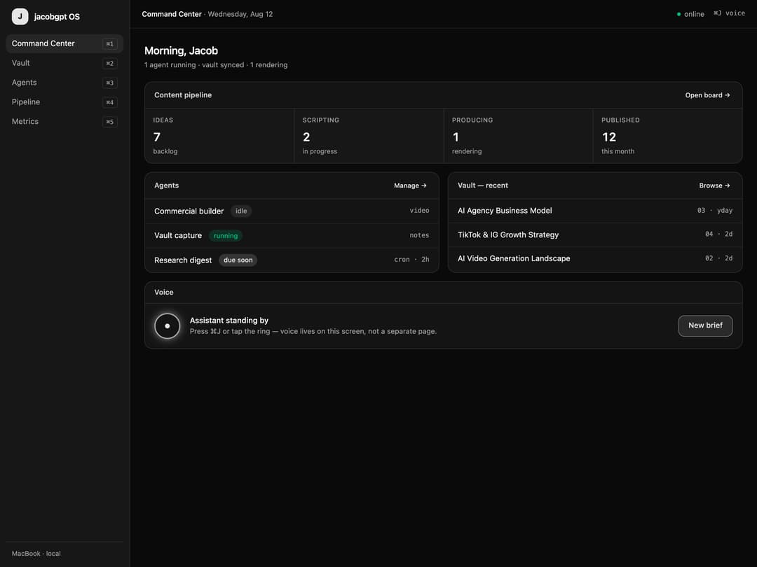 Mission Control preview