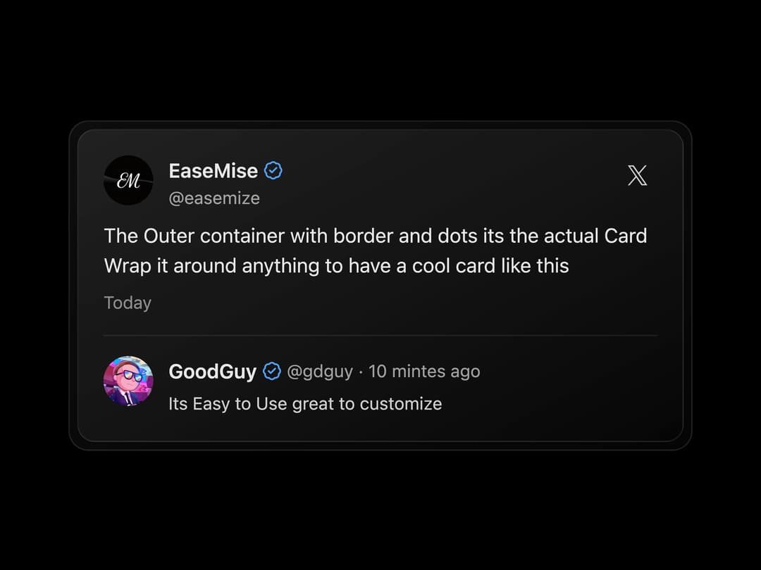 Animated Glow Card preview