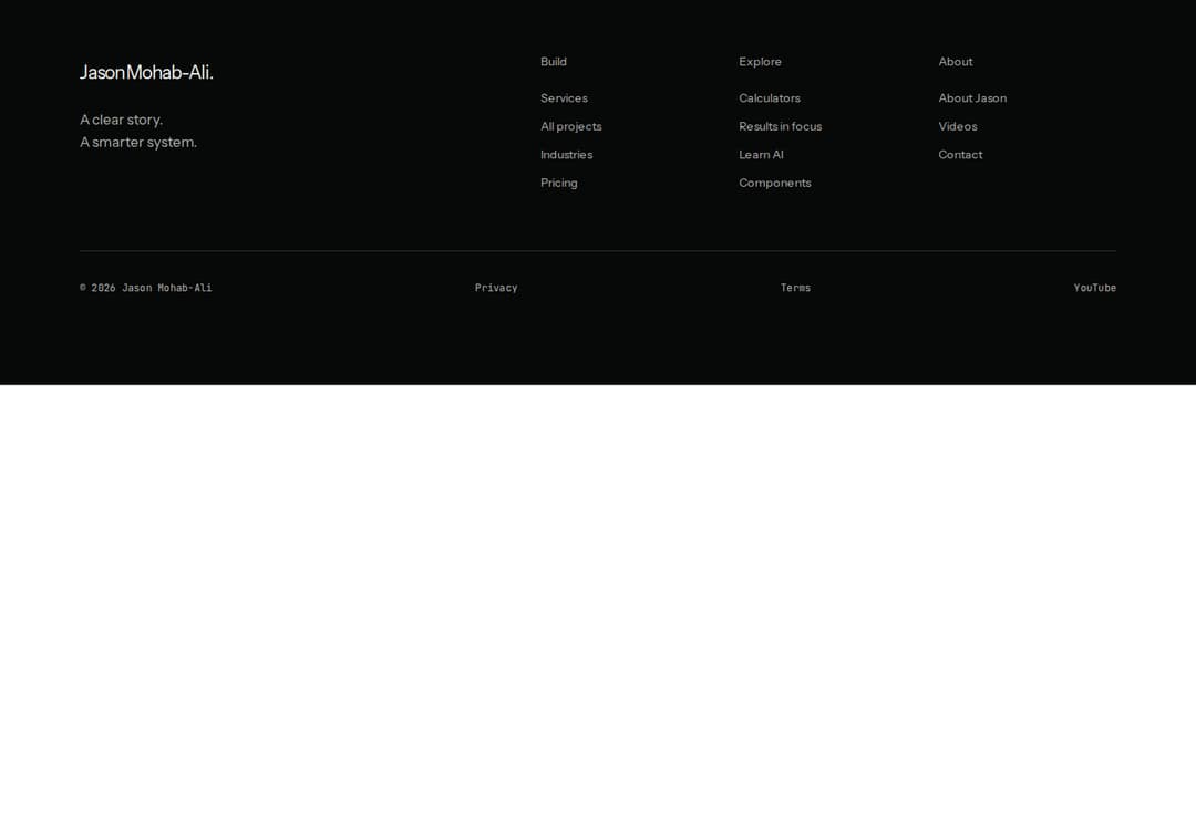 BrandingAgencyDarkFooter preview