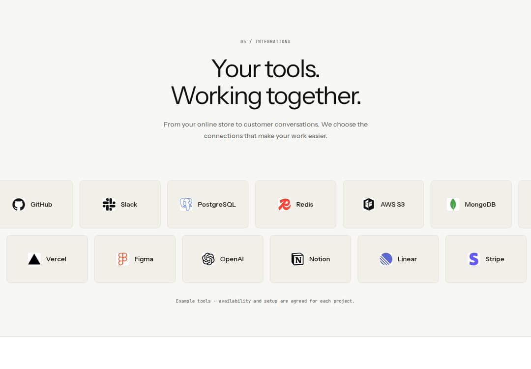 BrandingAgencyLightIntegrations preview