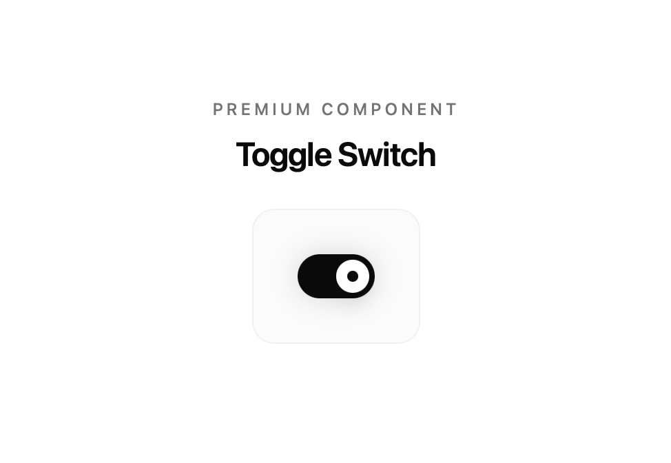 Bouncy Toggle preview