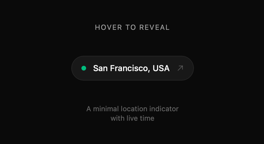 Location Tag preview