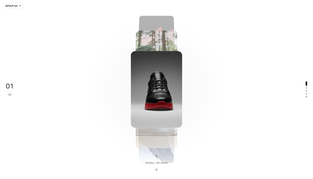 Vertical Image Stack preview
