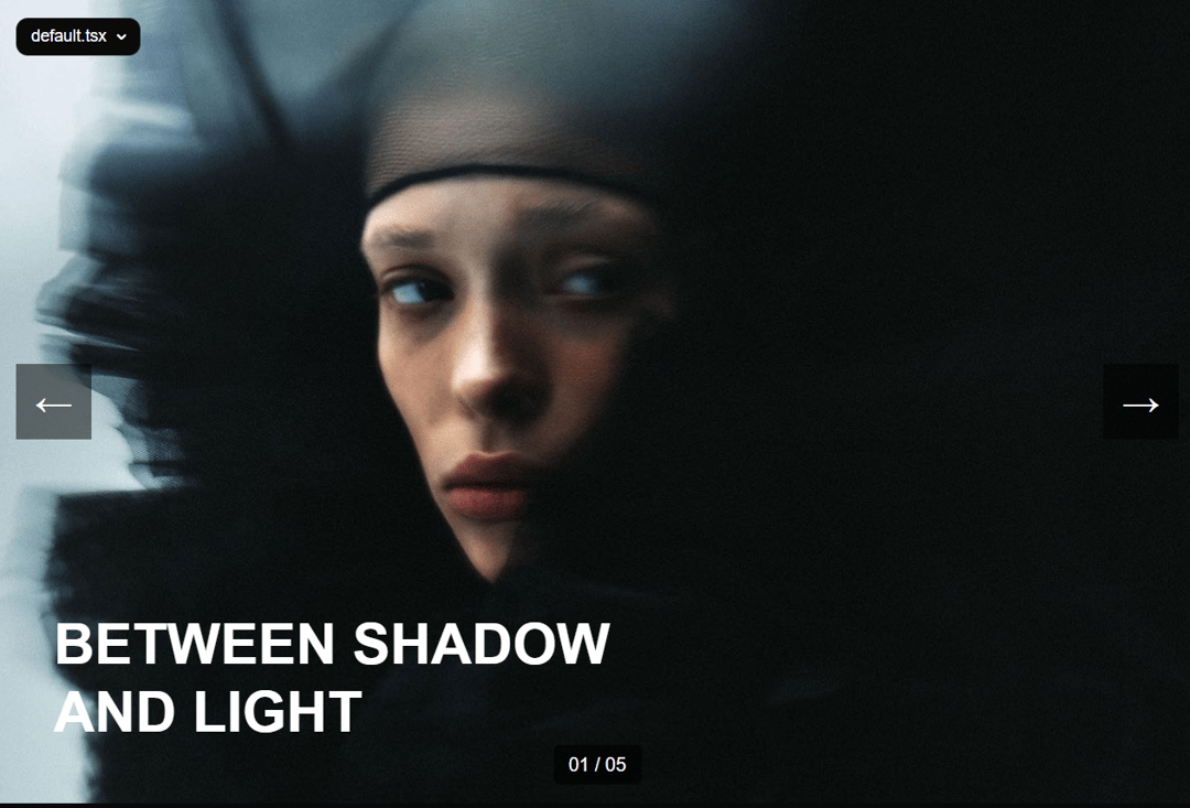 Slideshow preview