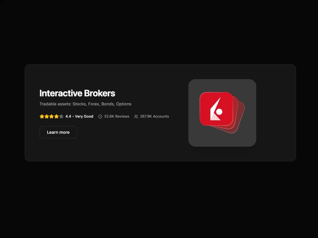 Interactive Broker Card preview