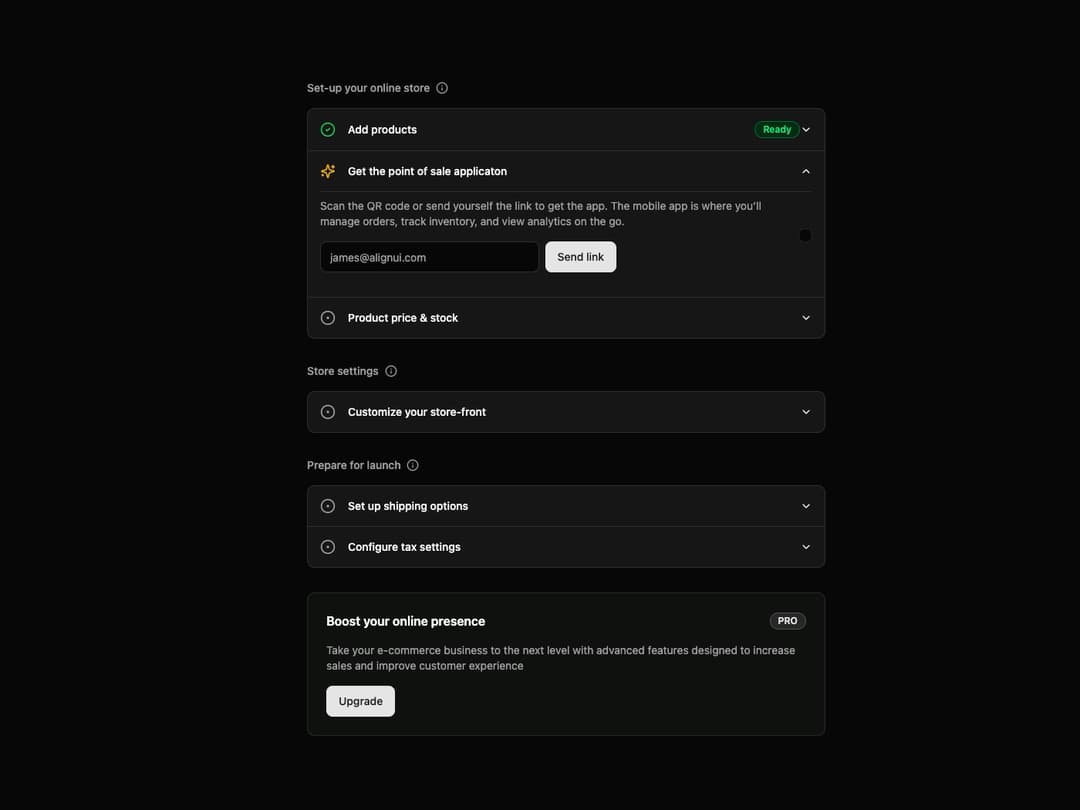 Onboarding Checklist preview