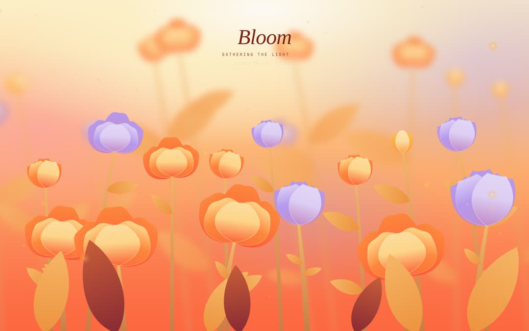 Blooming Flower Garden Preloader preview