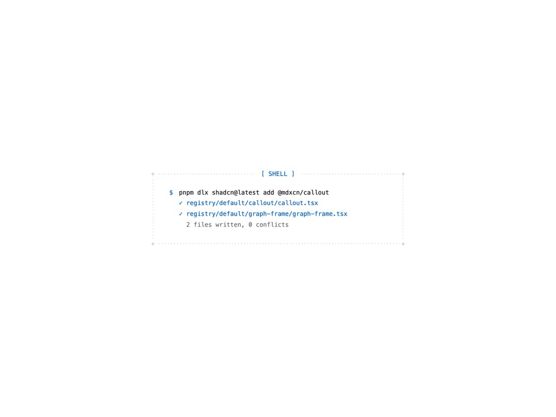 Terminal preview
