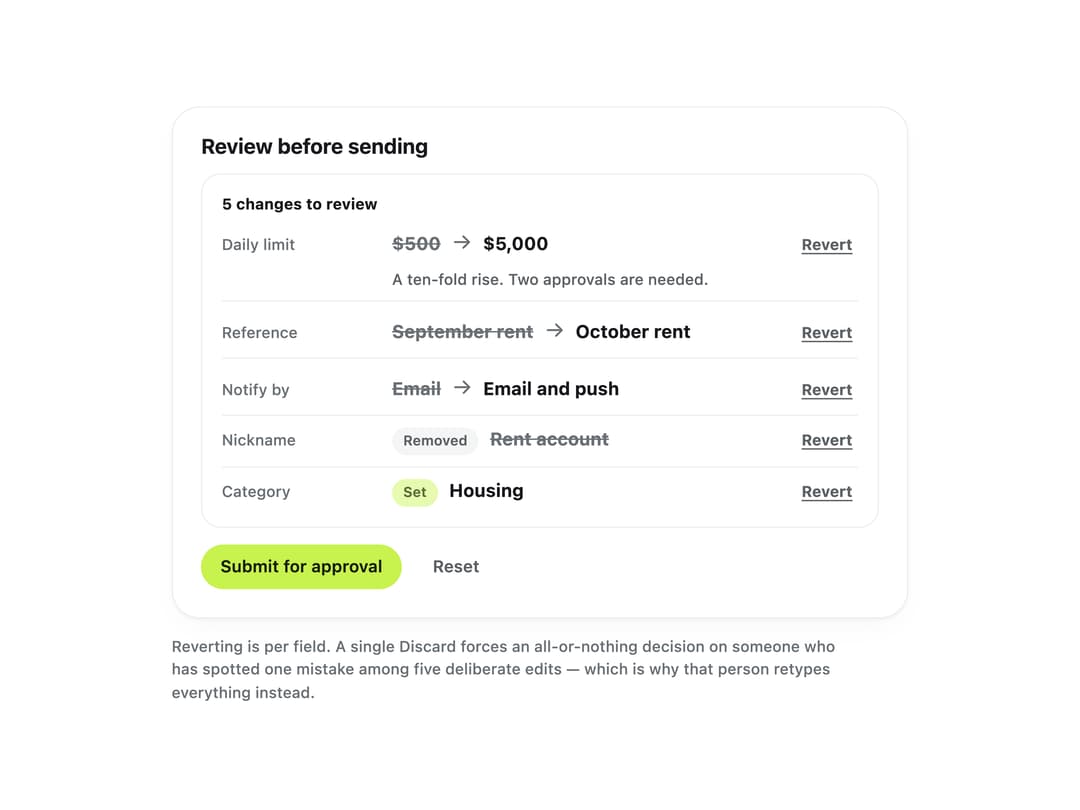 Diff Summary preview