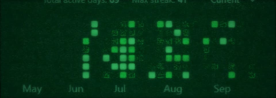 ASCII log leet preview