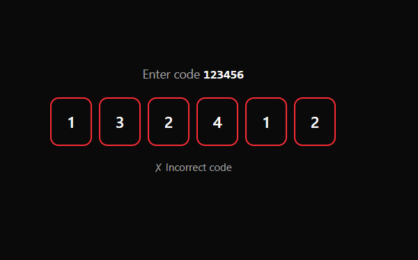 Otp Input preview