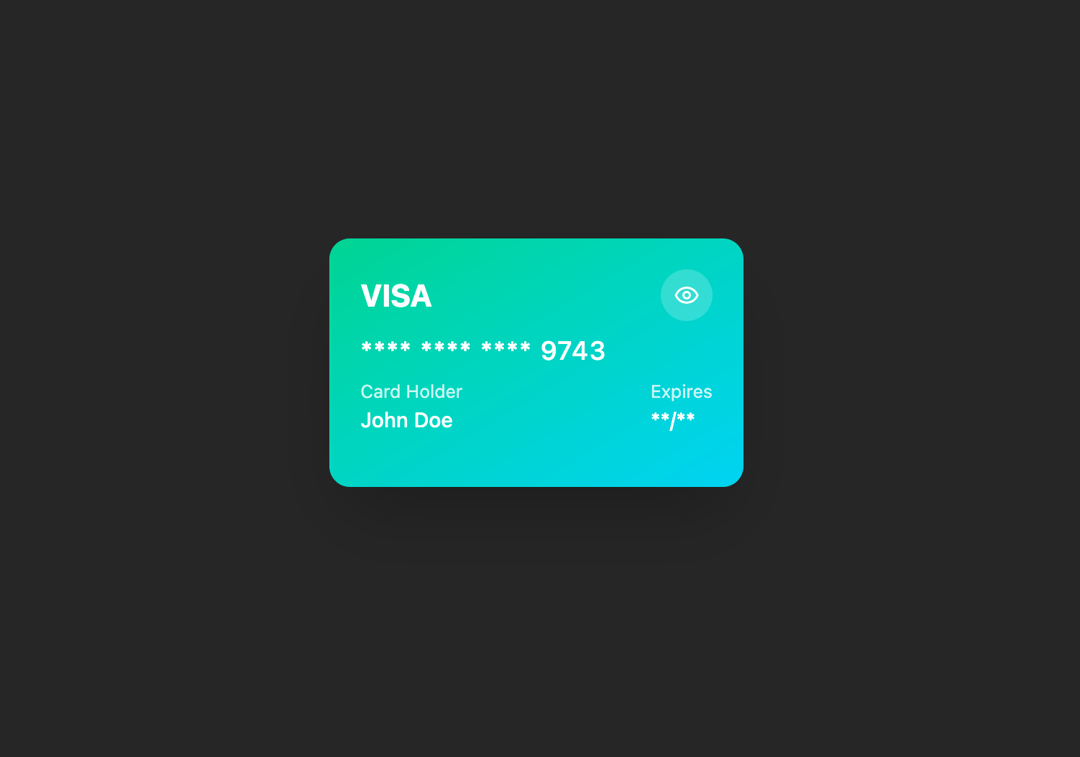3D Card preview