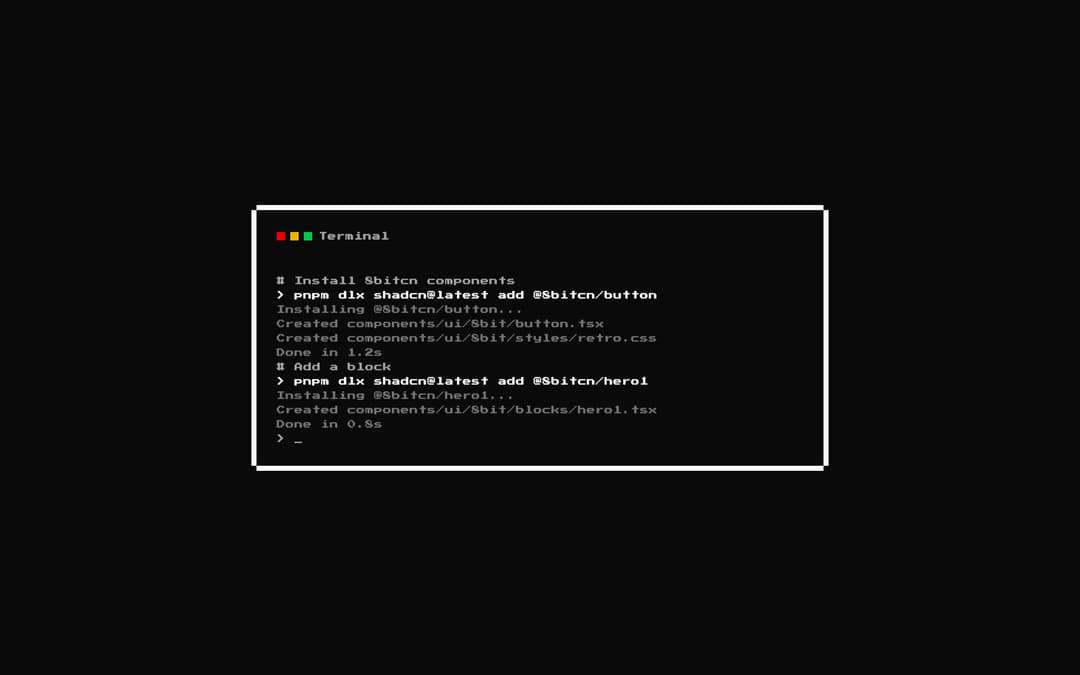 8-bit Demo Shell preview