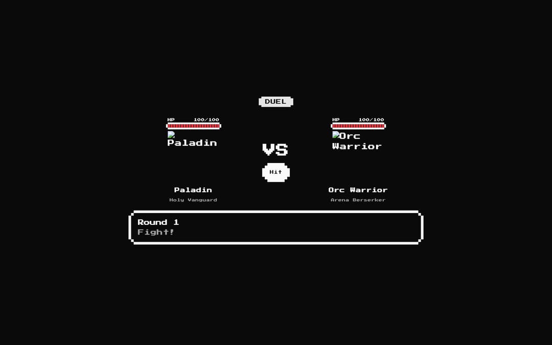 8bit Duel Block preview