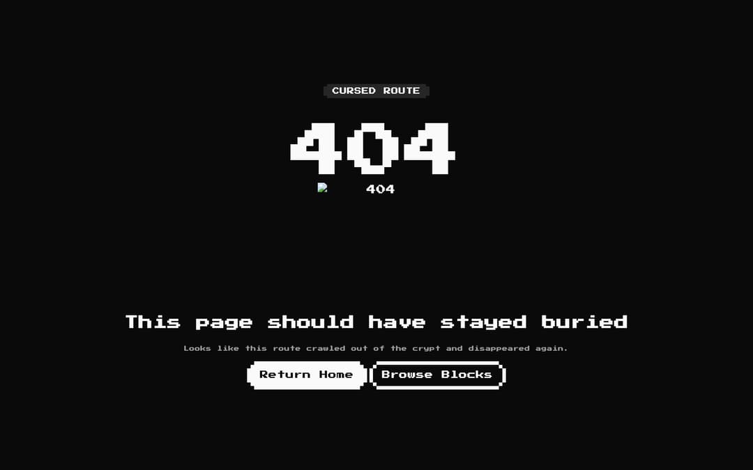 8bit 404 Undead preview