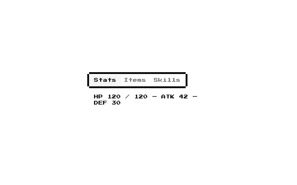 8-bit Tabs preview