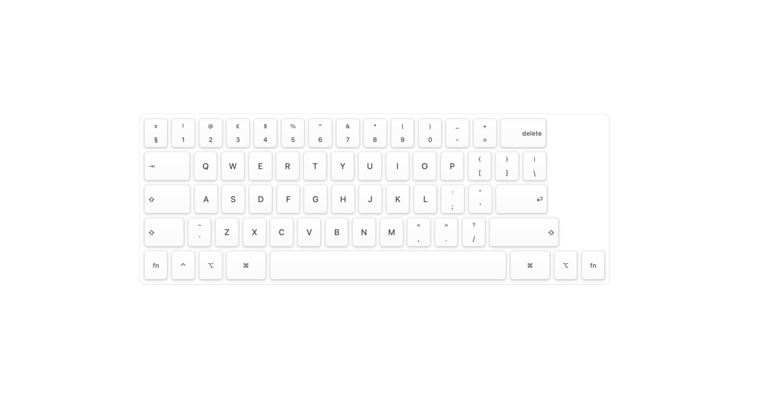 Animated Keyboard preview