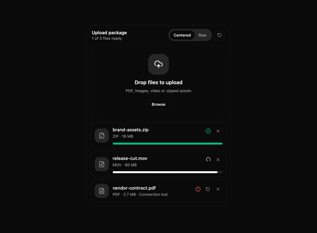 BeUI File Upload preview