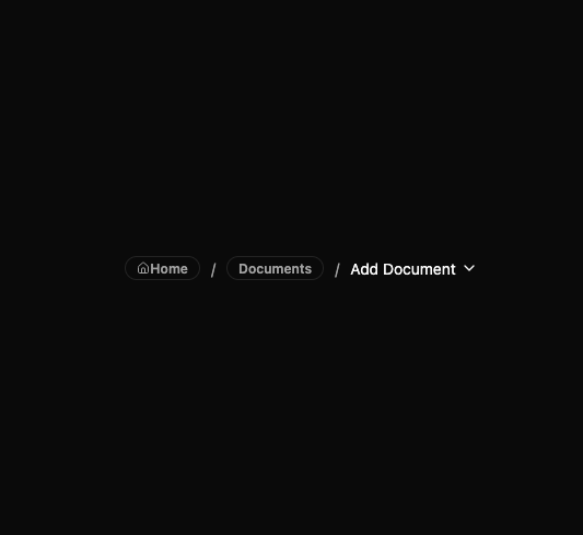 Breadrcrumb preview