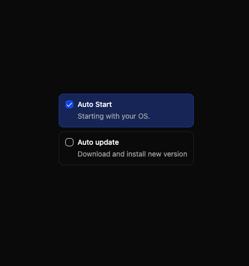 Checkbox preview