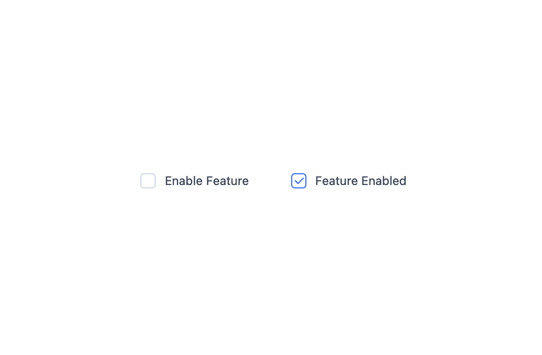 Checkbox preview