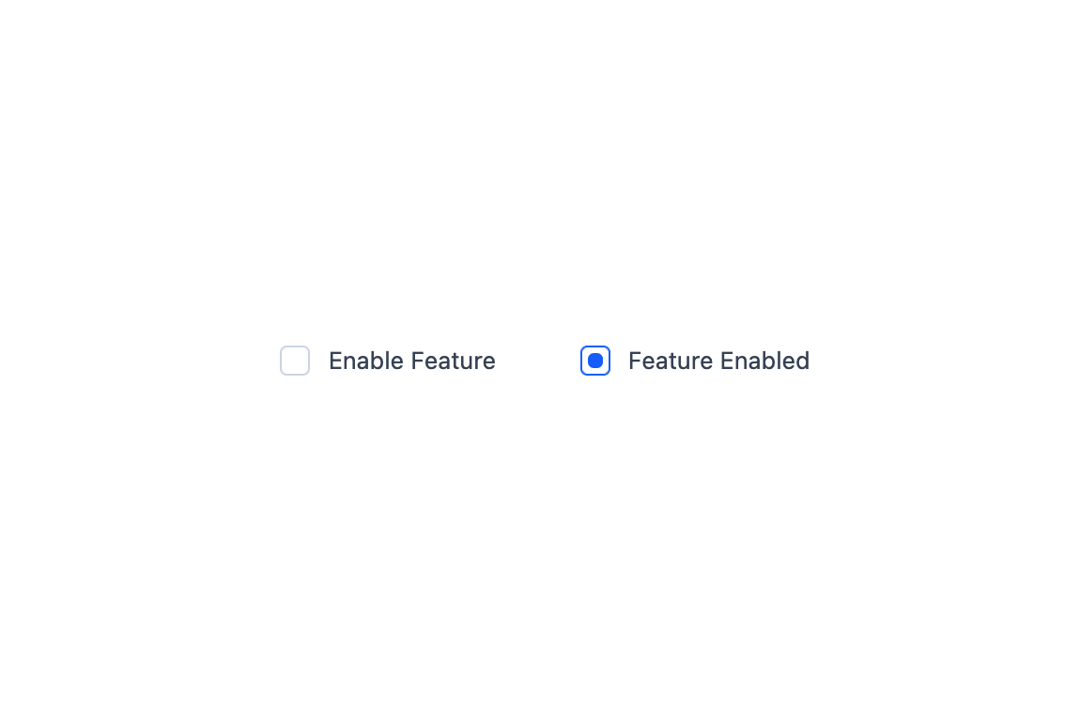Checkbox preview