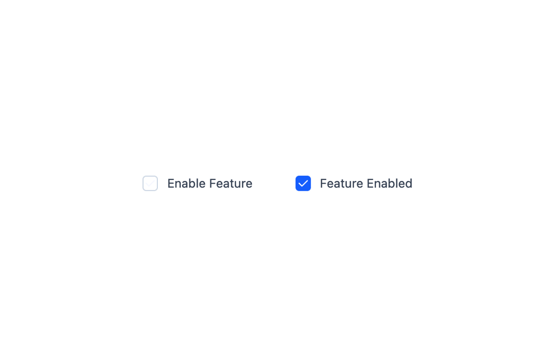 Checkbox preview