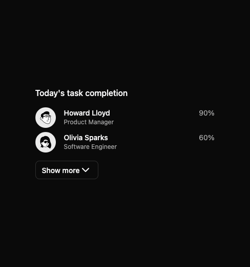 Collapsible preview