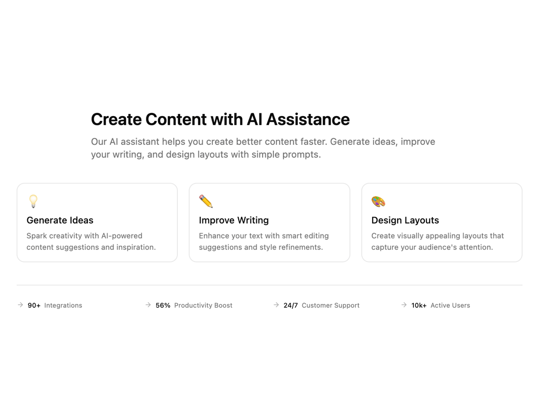 Content Block preview
