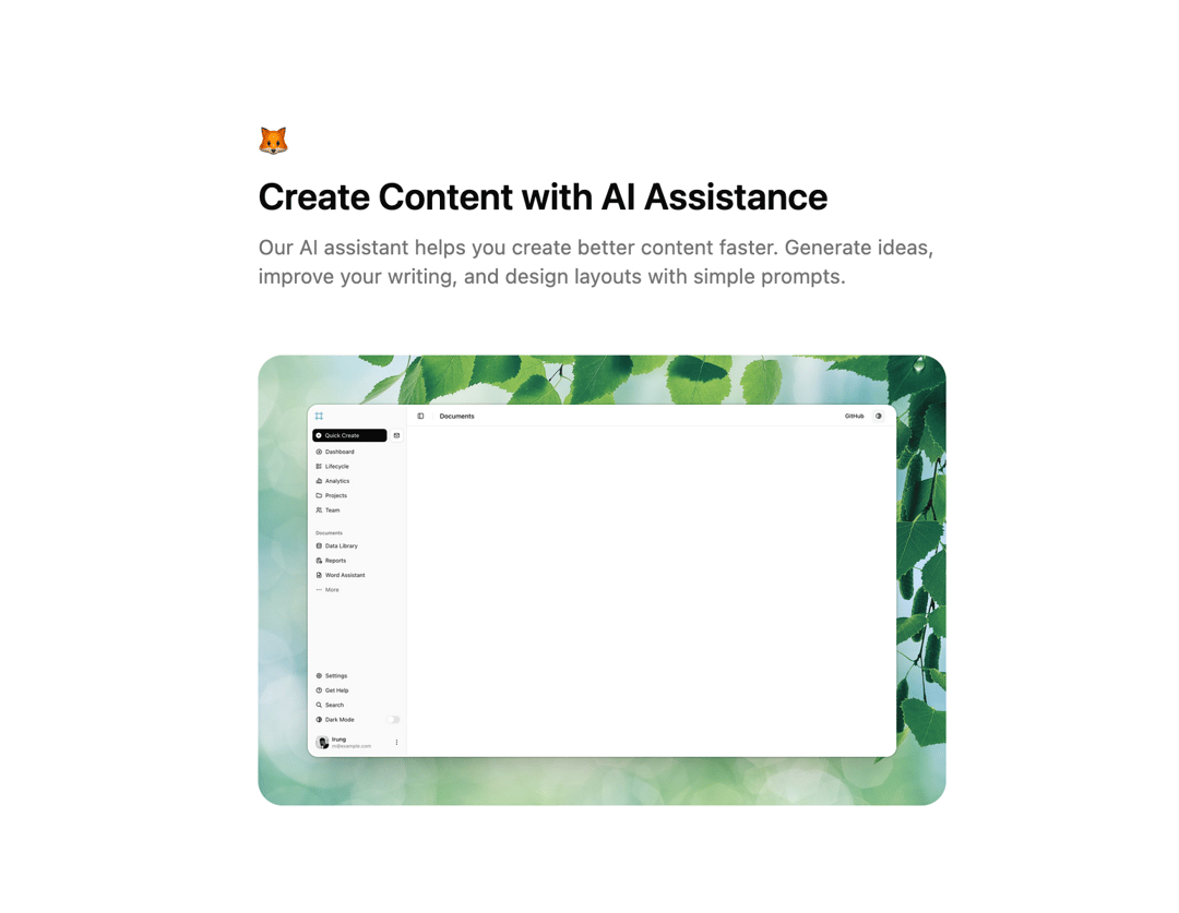 Content Block preview