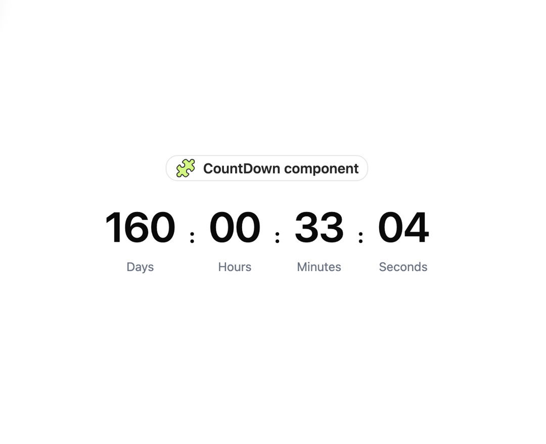Countdown Number preview