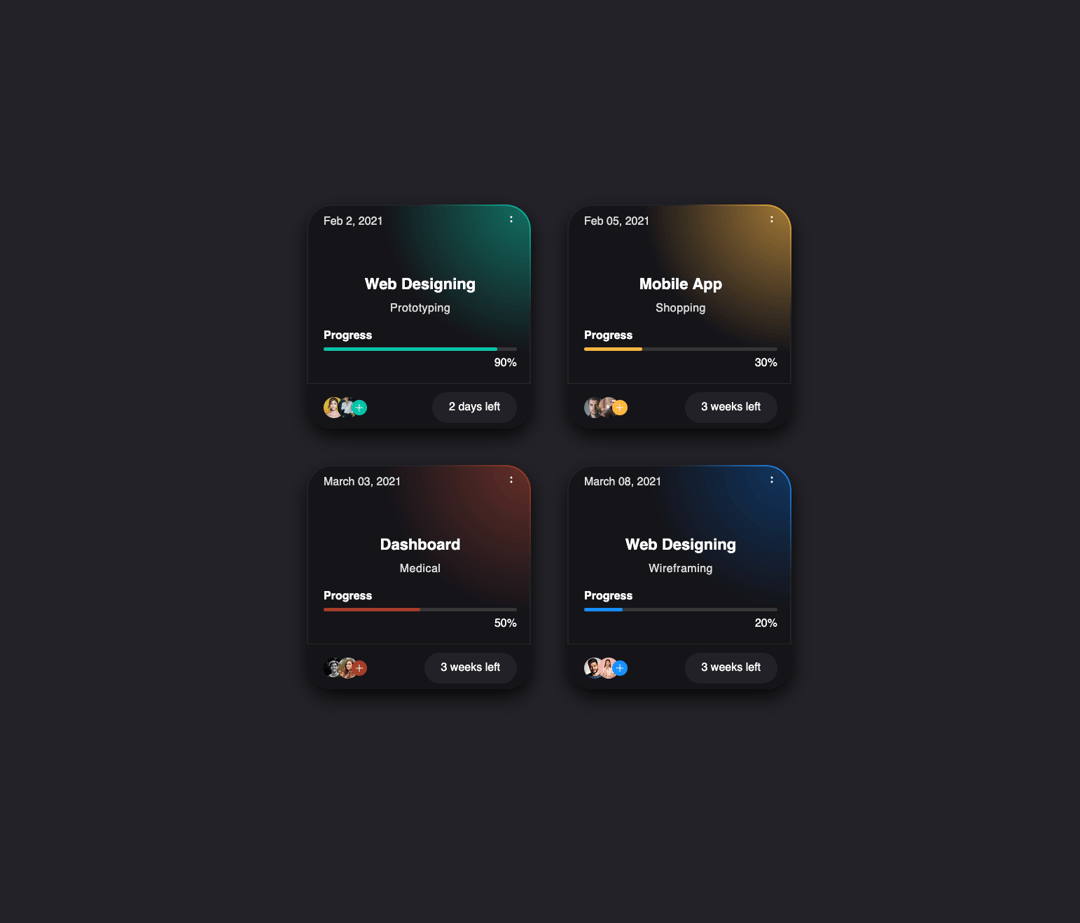Course Design Cards preview