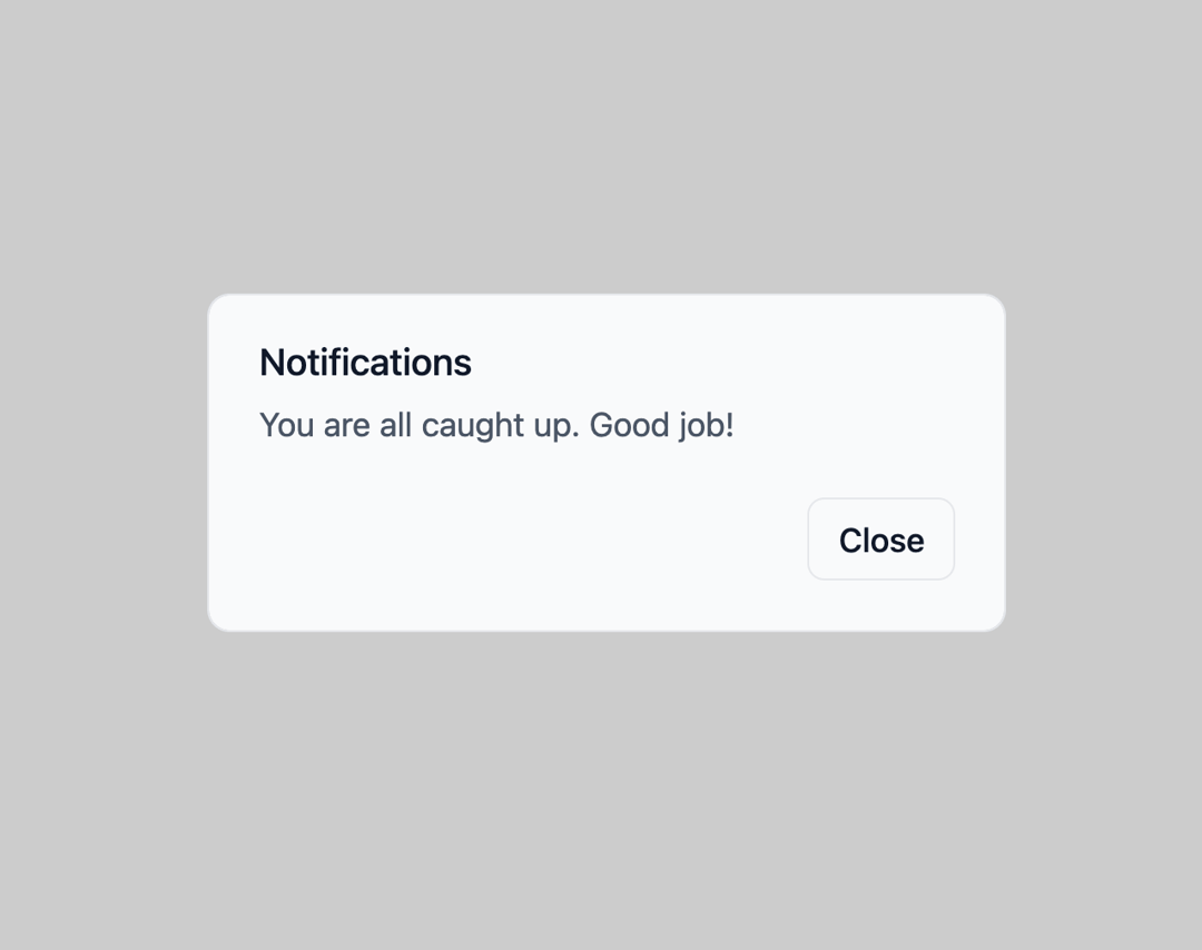 Dialog preview