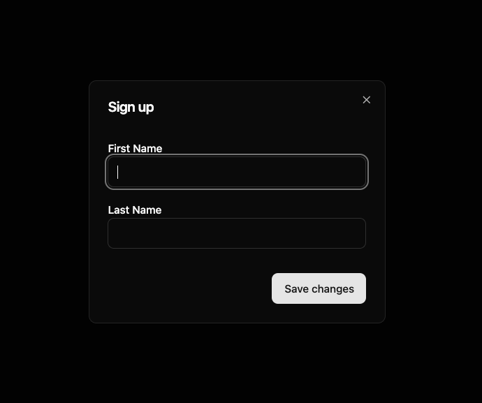 Dialog preview
