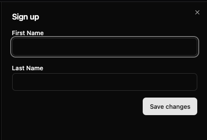 Dialog preview