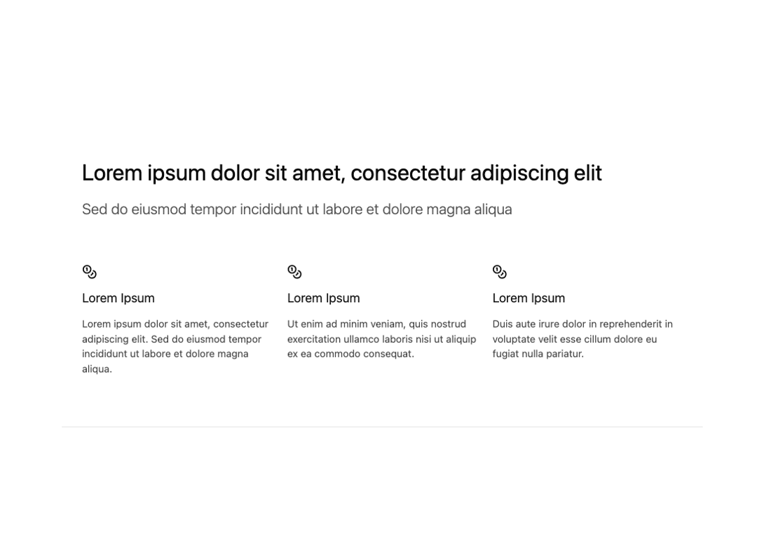 Feature Modern preview