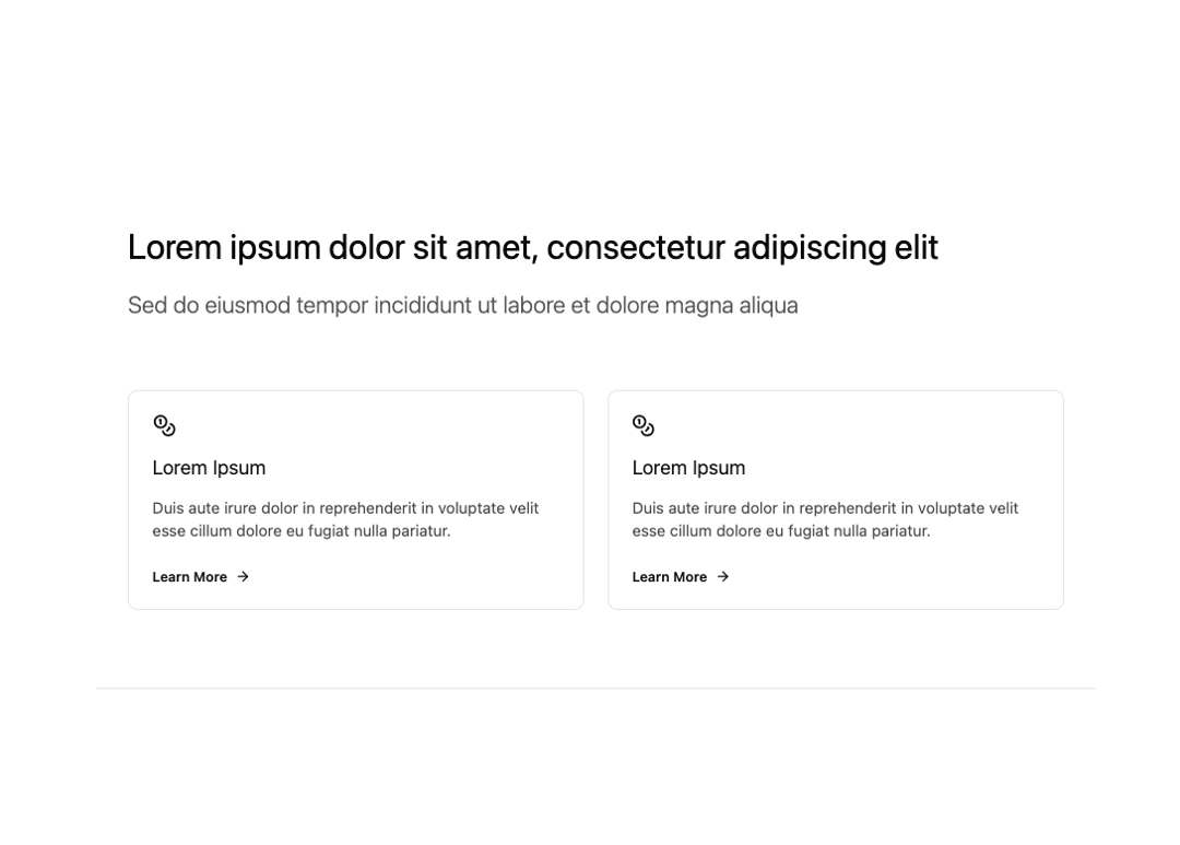 Feature Modern preview
