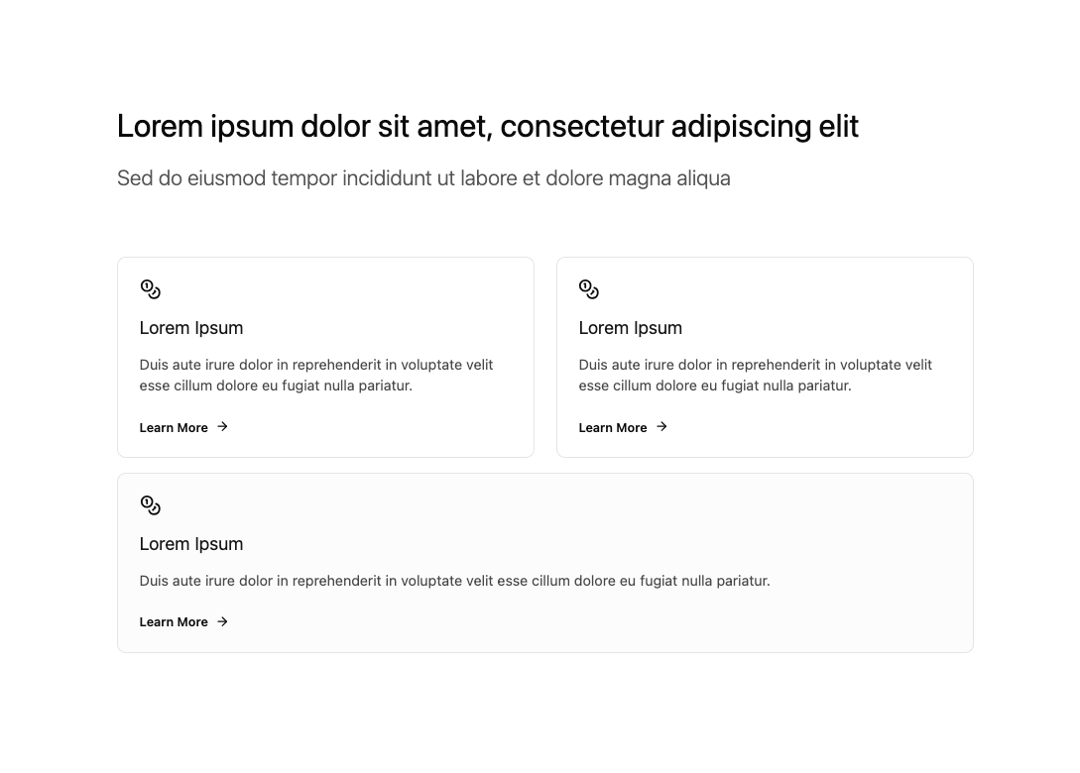 Feature Modern preview