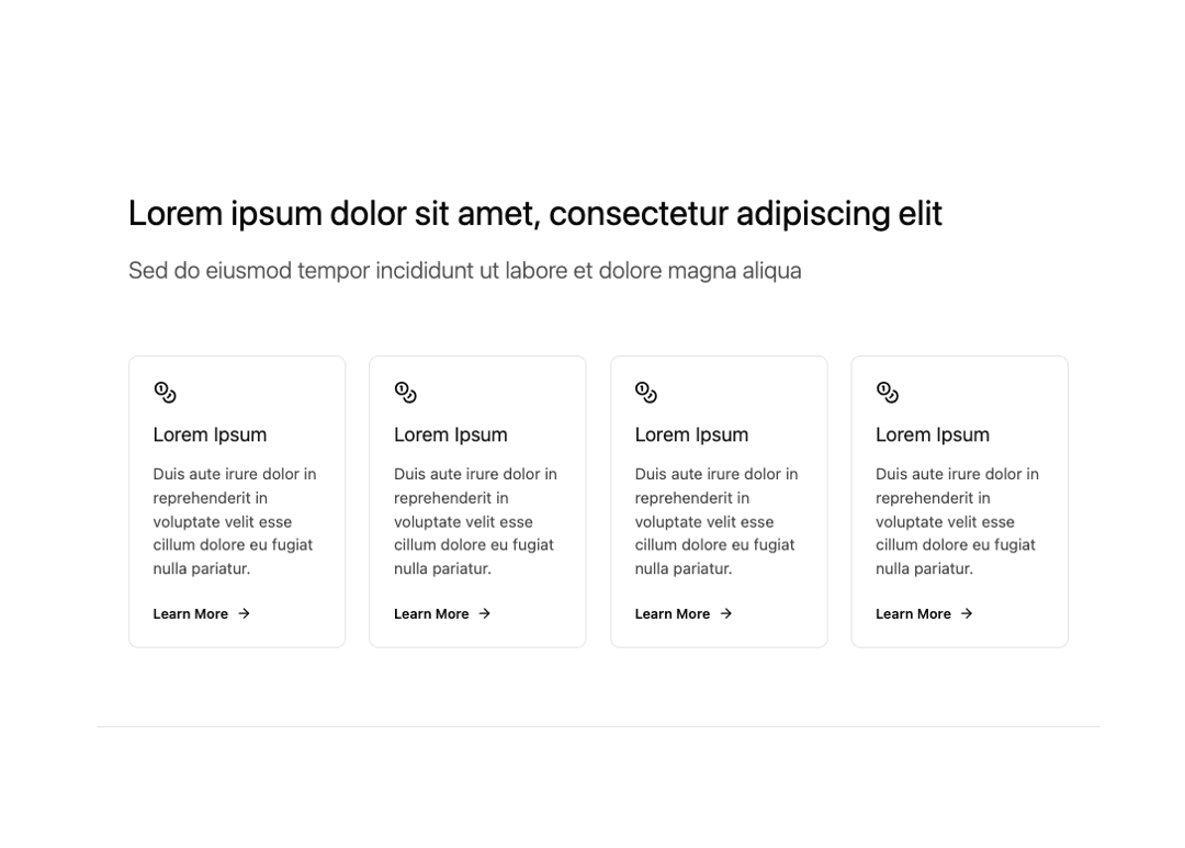 Feature Modern preview