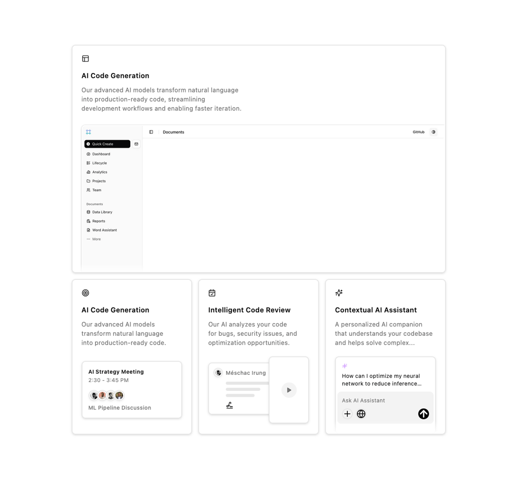 Features preview