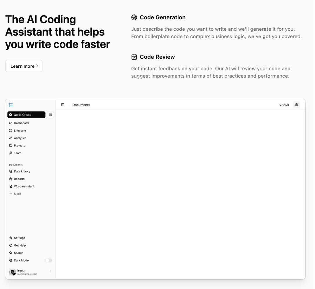 Features preview
