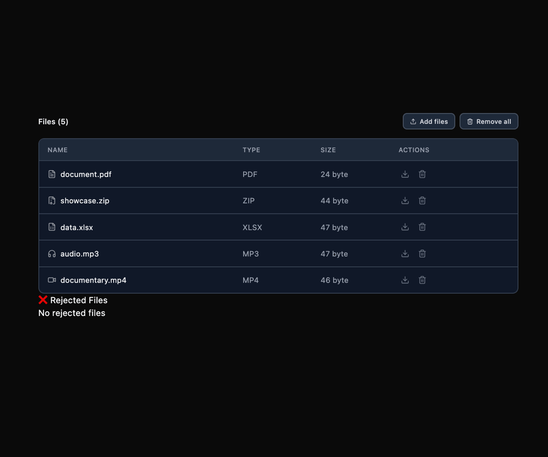 File Upload preview