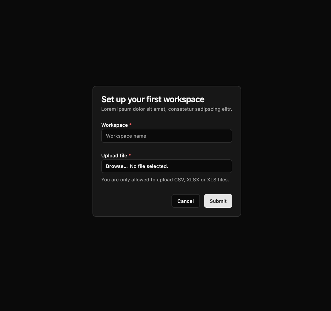 File Upload preview