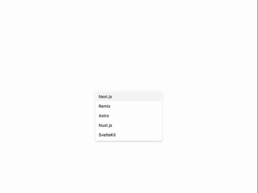 Flexnative Select preview