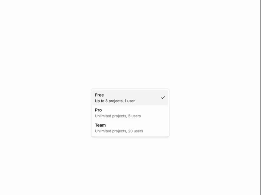 Flexnative Select preview