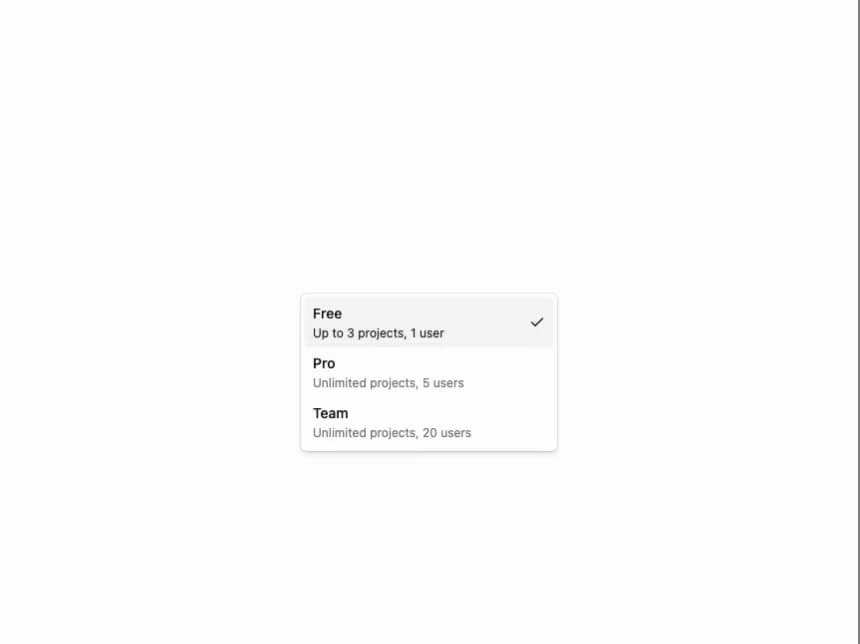 Flexnative Select preview