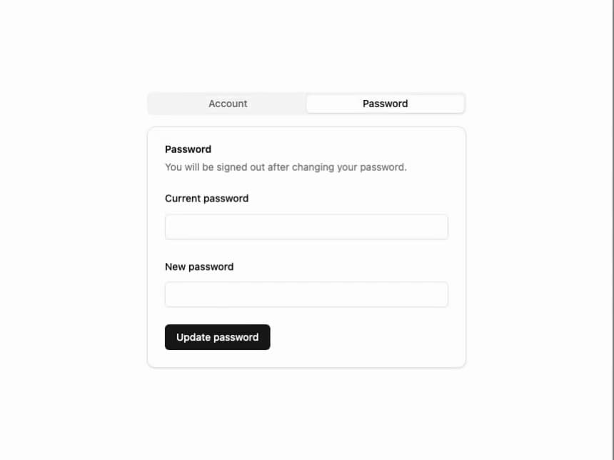 Flexnative Tabs preview