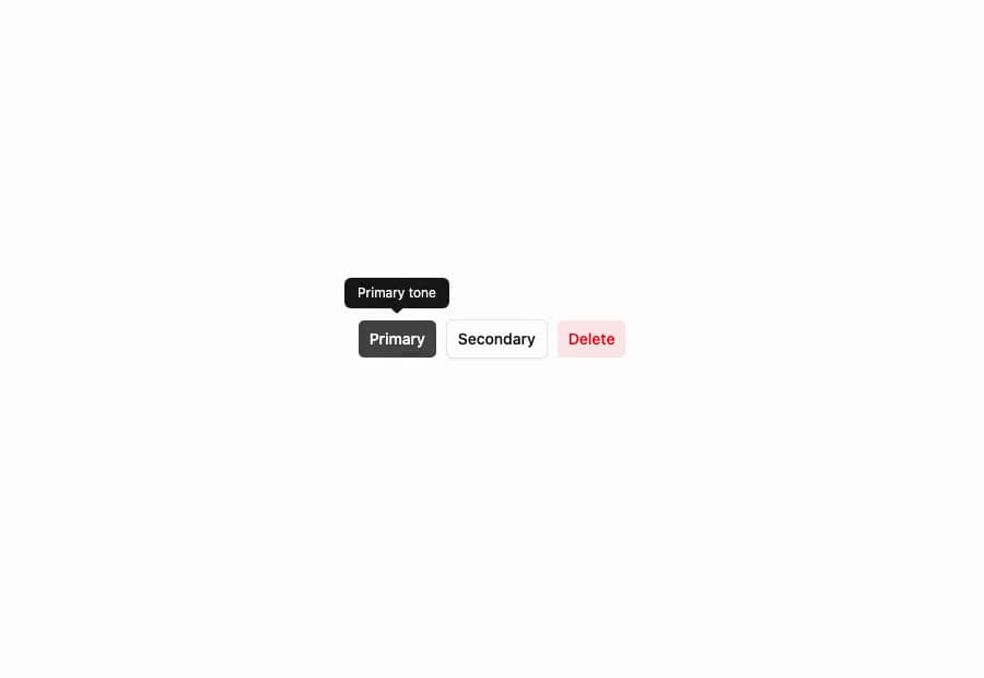 Flexnative Tooltip preview